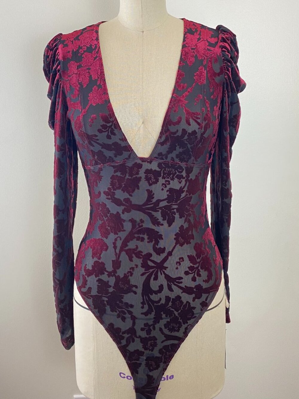 Intimately by Free People Burnout Bodysuit